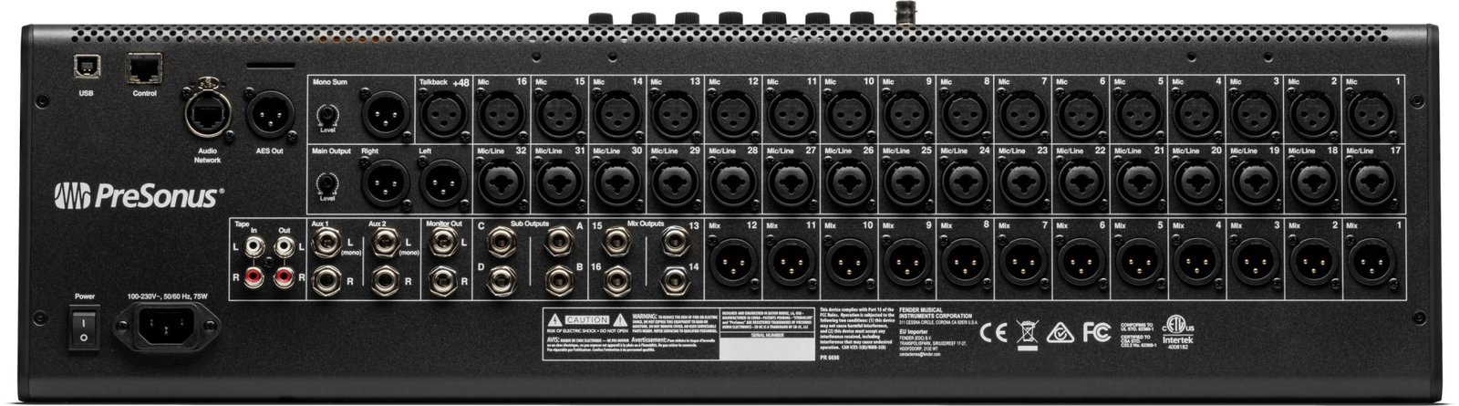 SE 24 StudioLive Series III Consola Digital Presonus - Imagen 2