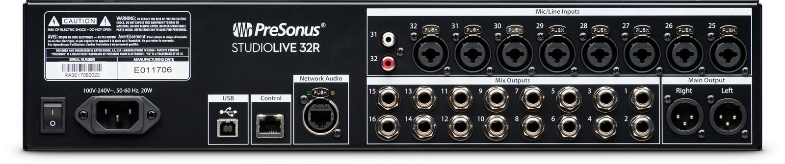 StudioLive 32R Presonus - Imagen 2