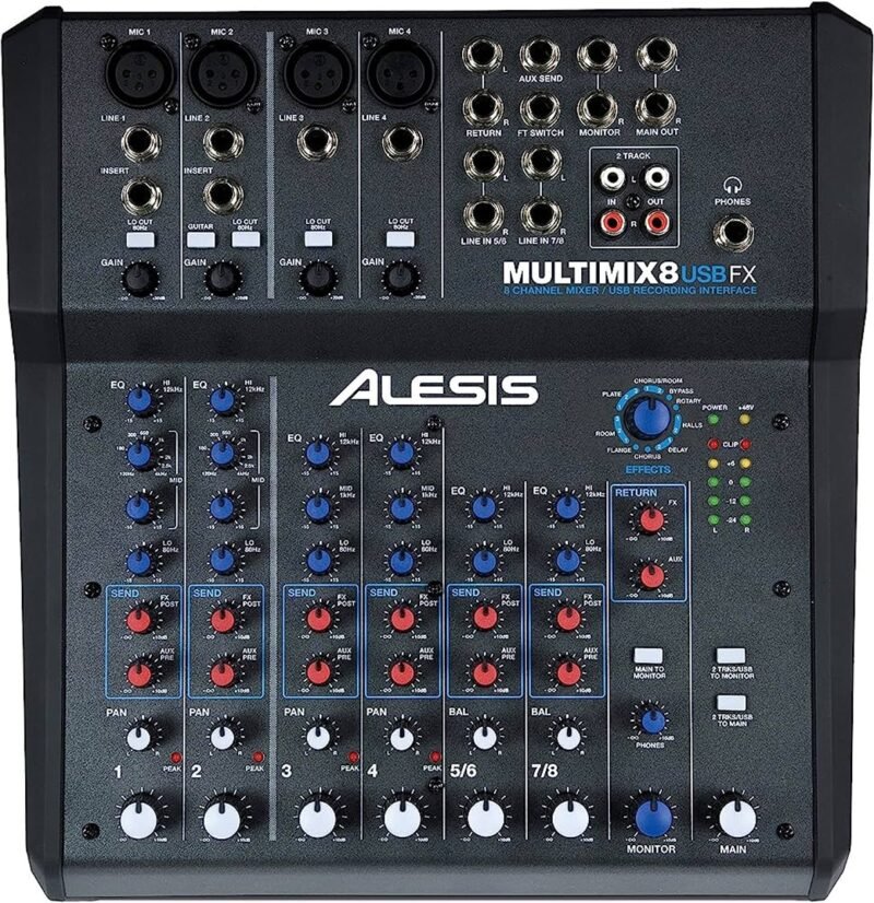 ALESIS MULTIMIX 8 USB FX