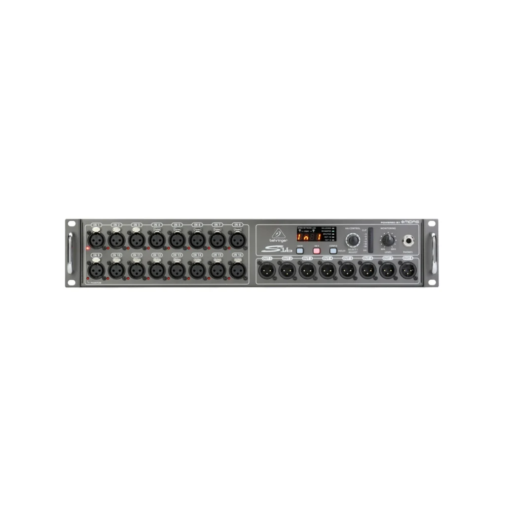 Behringer S16 - STAGE BOX snake digital de formato rack (2U)
