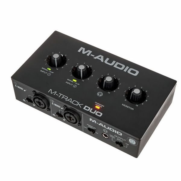 M-Audio M-Track Duo – Interfaz de Audio USB 2 Canales
