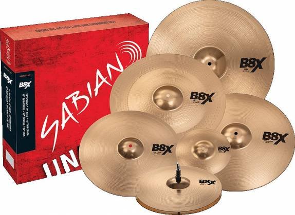 45006 X | SABIAN KIT B8X 10" 14" 16" 18" 18" 20" RIDE