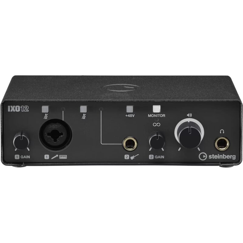 Interfaz de audio Steinberg IXO12 (negro)