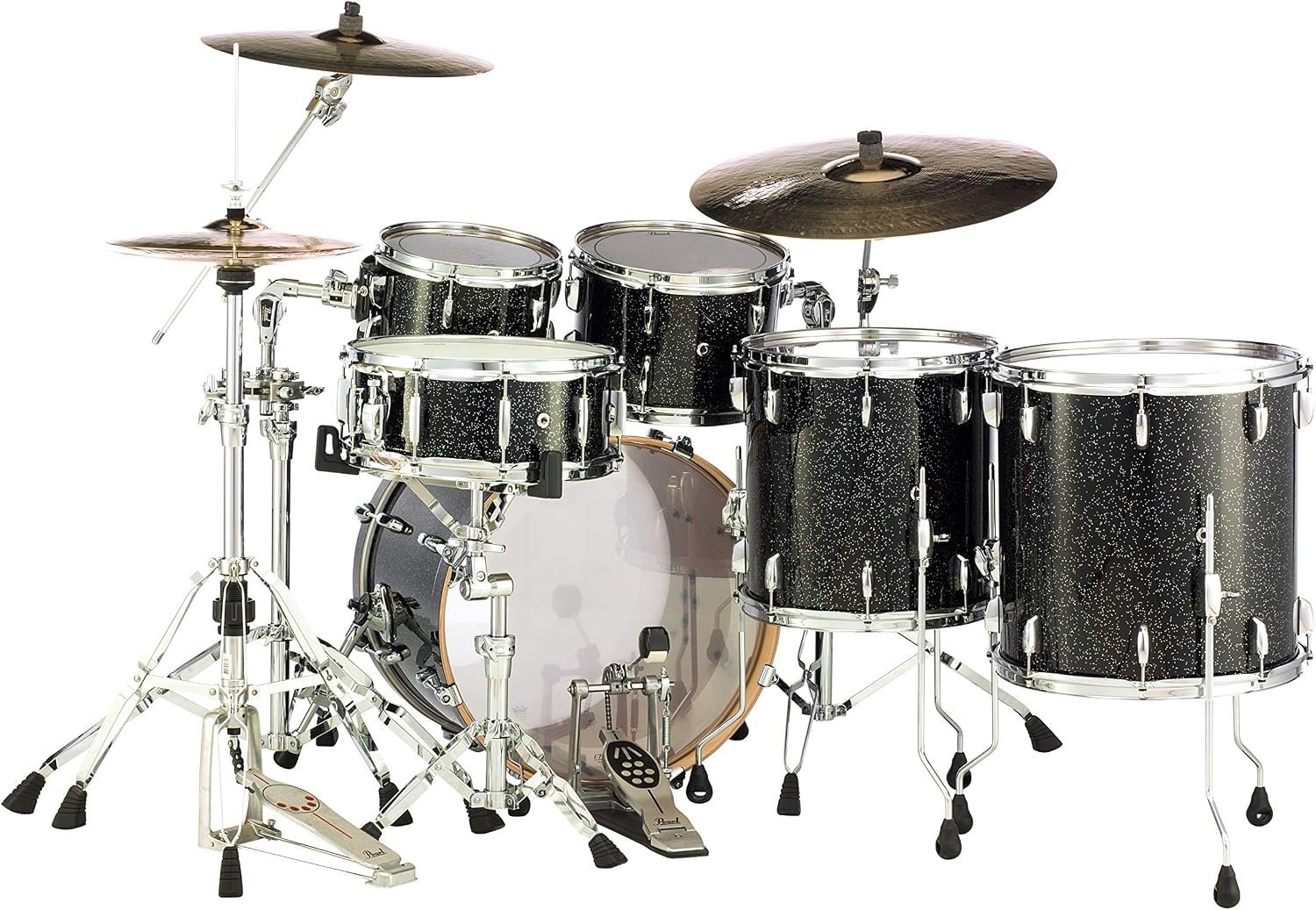 Batería Pearl Session Studio Select Series 5 piezas - Black Halo Glitter (Solo Cuerpos) - Imagen 3