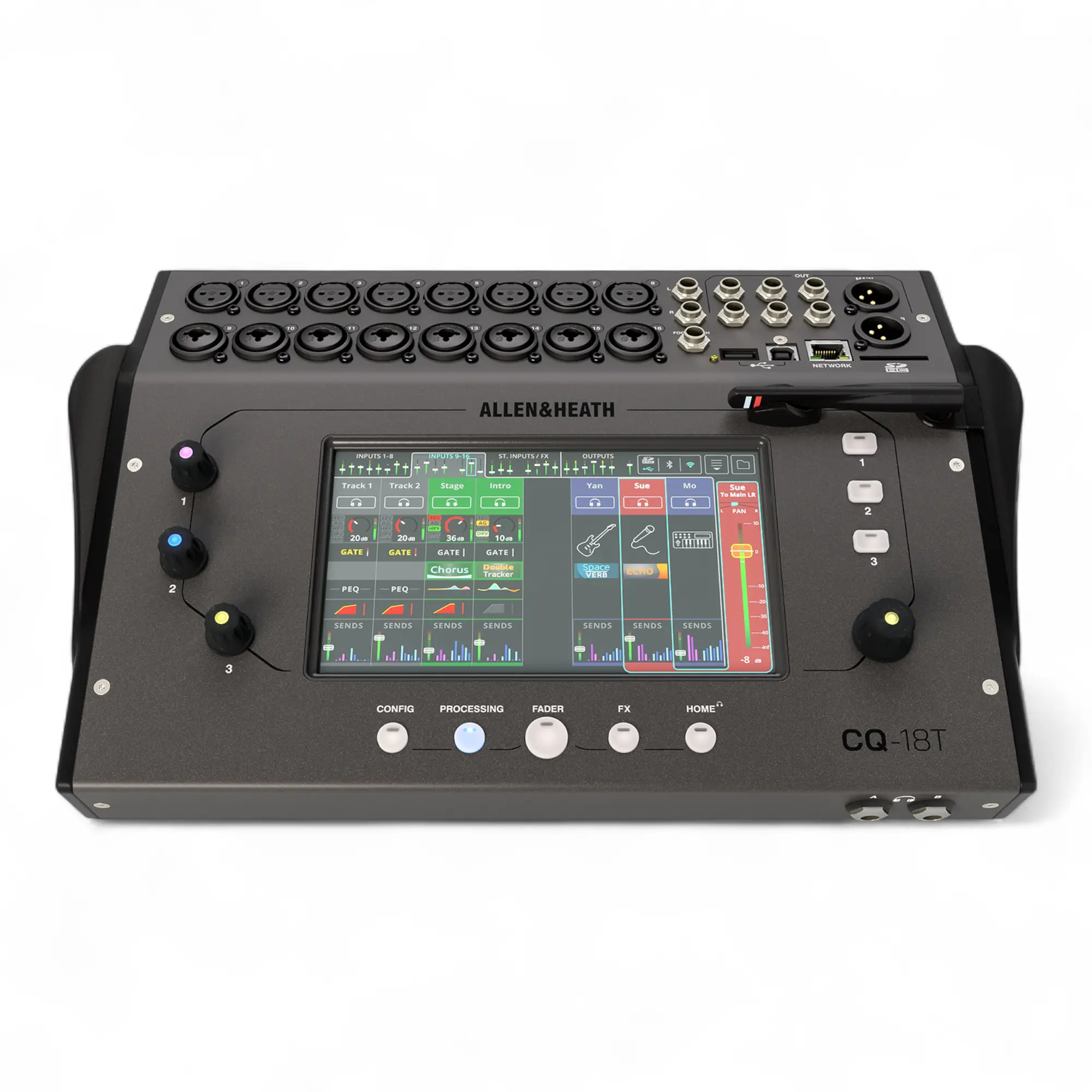 Allen & Heath CQ-18T - Consola de sonido digital