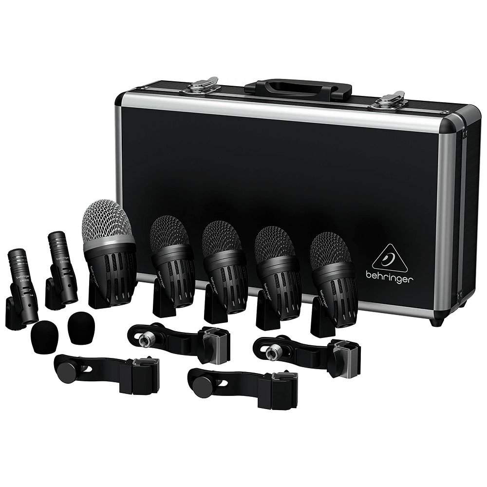 Behringer BC1500 - Set premium de 7 micrófonos para batería