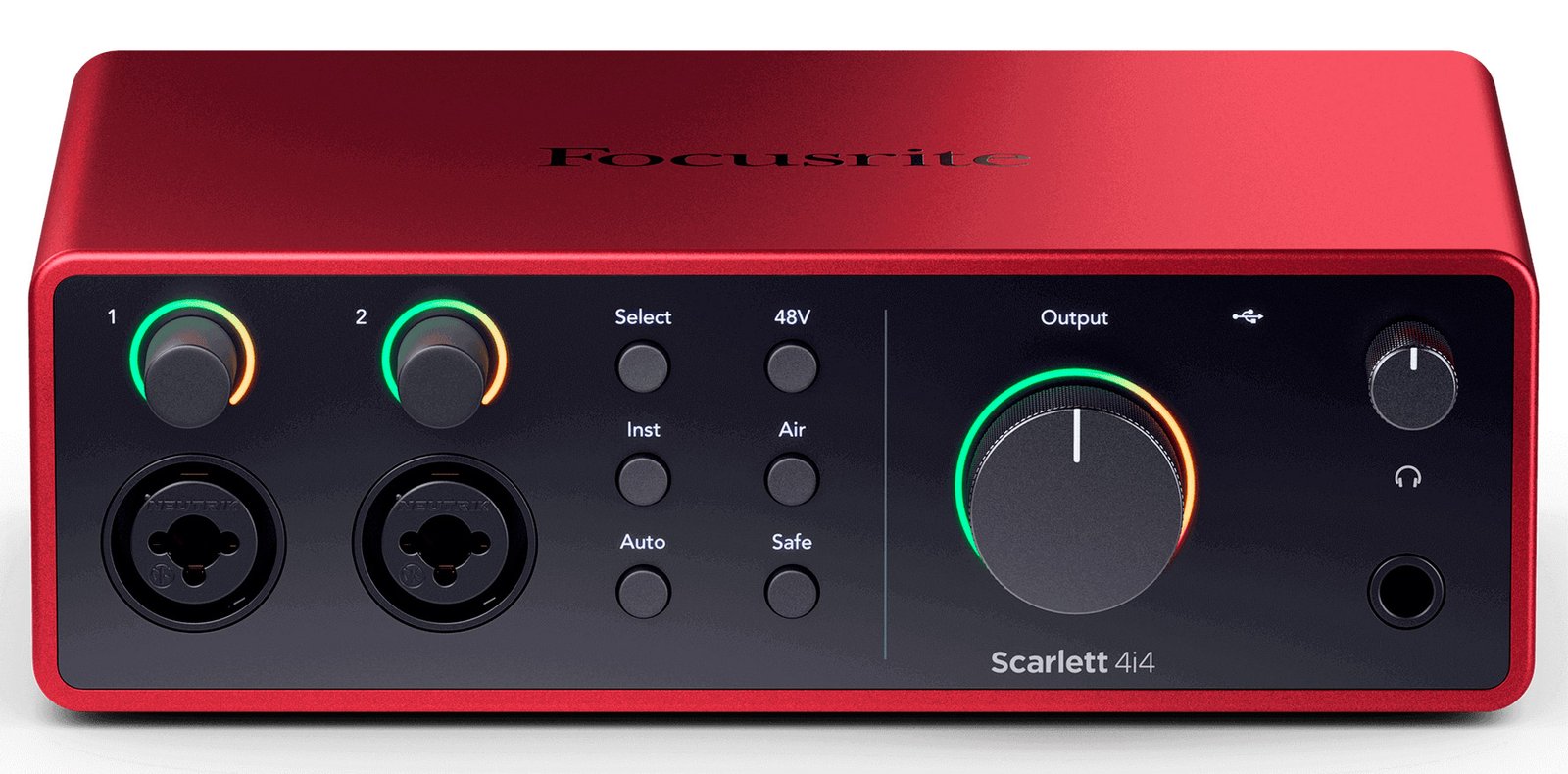 Focusrite Scarlett 4i4 Gen 4 - Interfaz de audio - Imagen 3