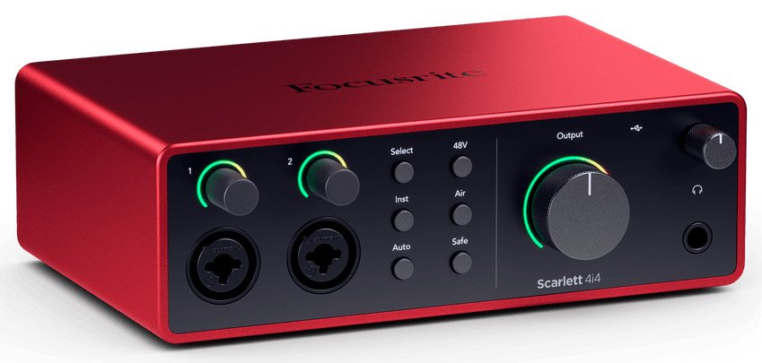 Focusrite Scarlett 4i4 Gen 4 - Interfaz de audio