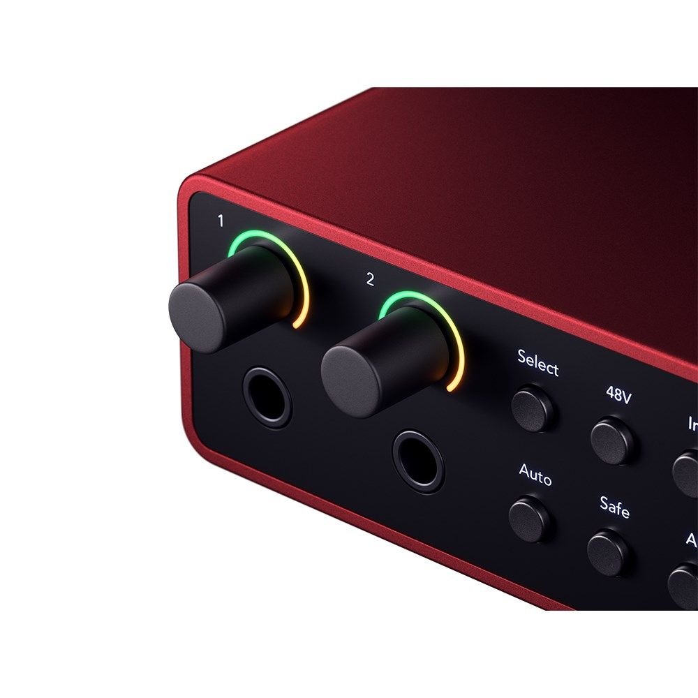 Focusrite Scarlett 4i4 Gen 4 - Interfaz de audio - Imagen 4