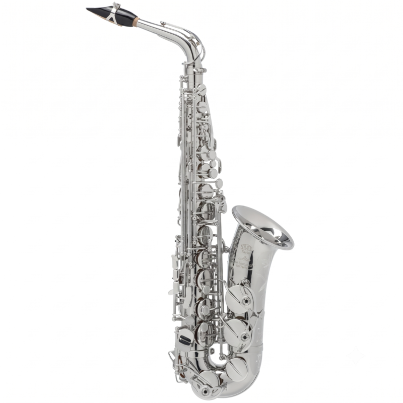 Fontai FT 6430 N - Saxofón alto en Mi bemol (Eb), niquelado