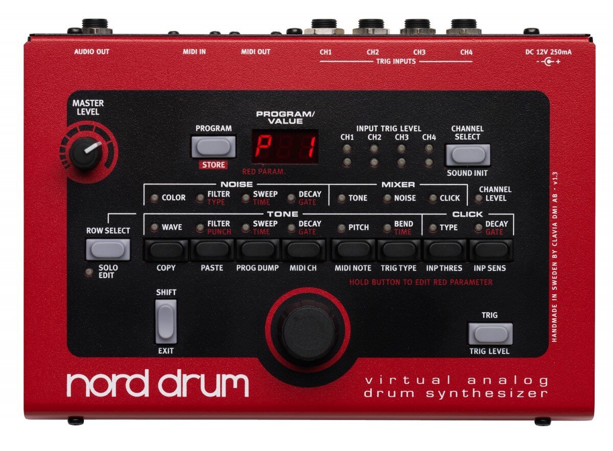 Nord Drum (Primera Generación) – Sintetizador de Percusión de 4 Canales
