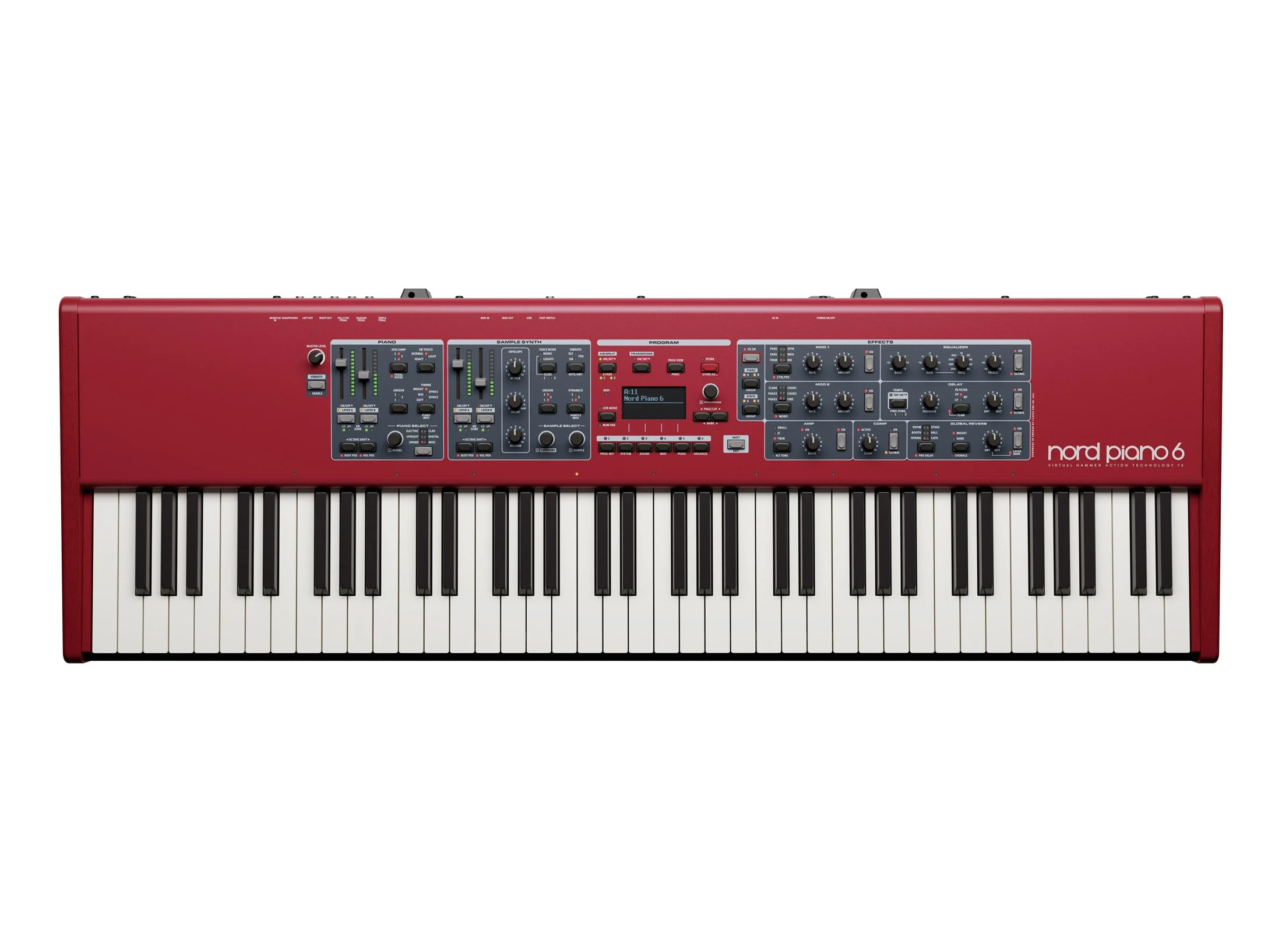 Nord Piano 6 73 – Teclado Contrapesado de 73