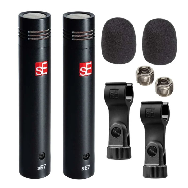 SE-Electronics-sE7-Matched-Pair-Microfono-de-Condensador-Tipo-Lapiz-con-Accesorios-Planet-Music-Beatnik-Chile-1200×1200-1