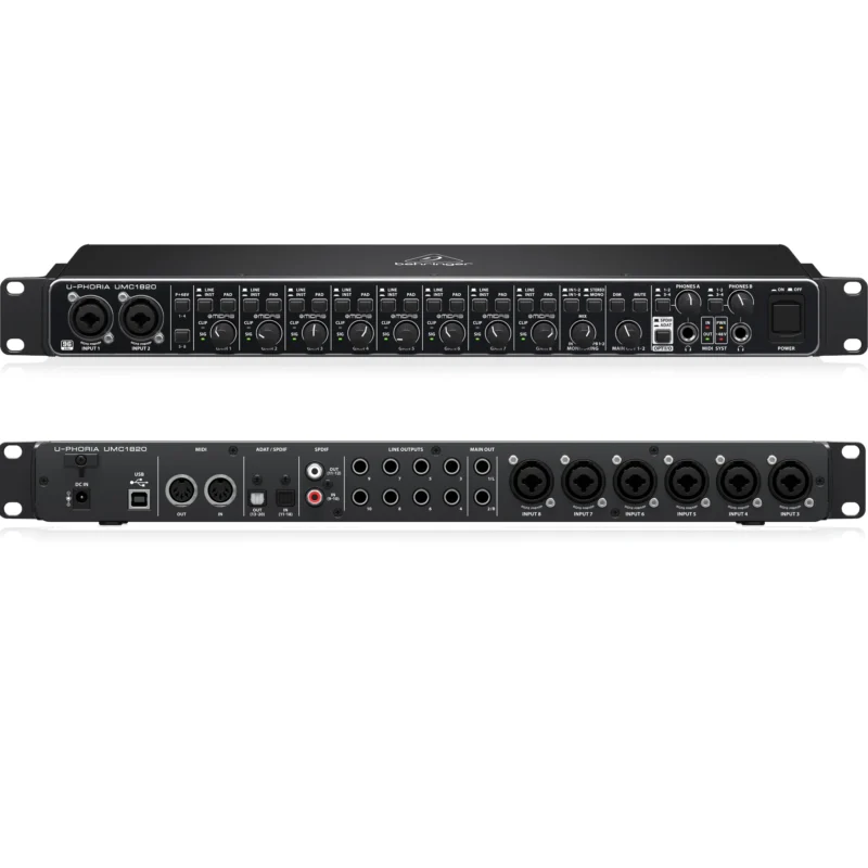 Behringer U-Phoria UMC1820 8CH - Interfaz de audio