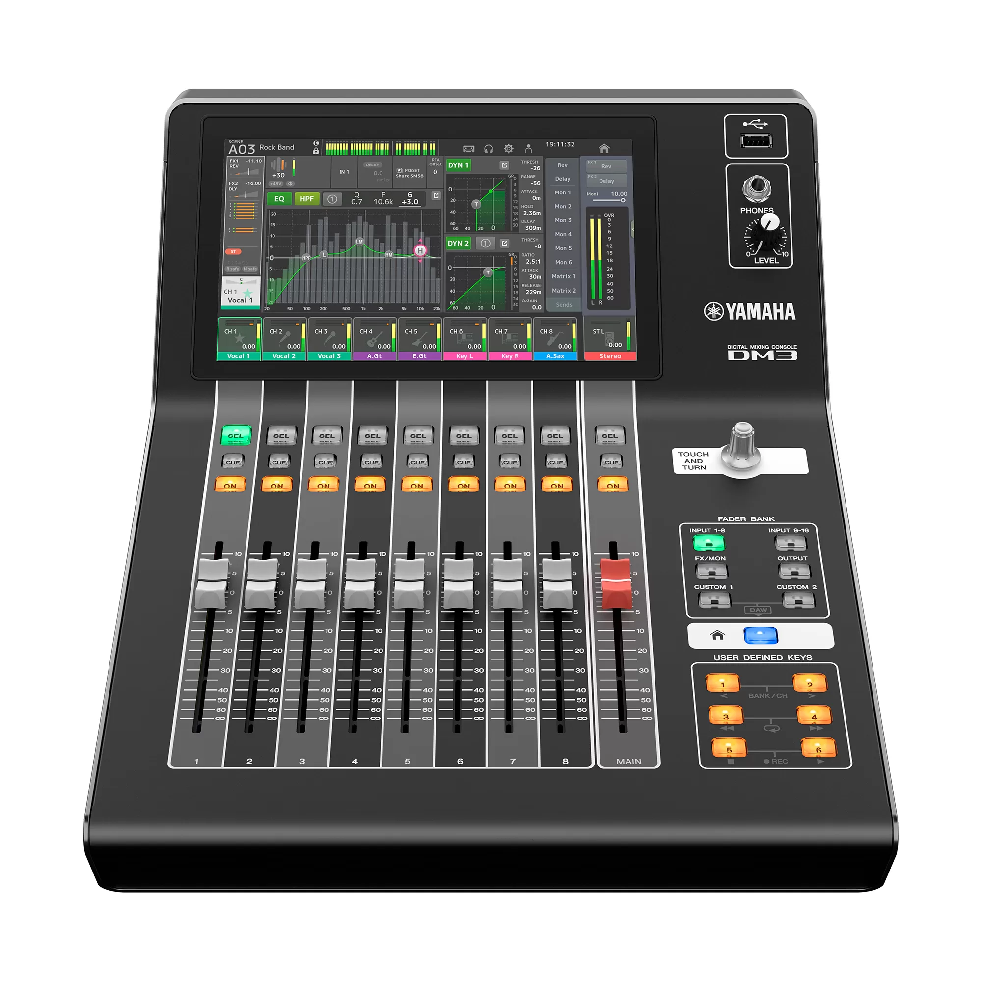 Yamaha DM3 con Dante (modelo DM3-D) - Consola de mezcla digital - Imagen 2