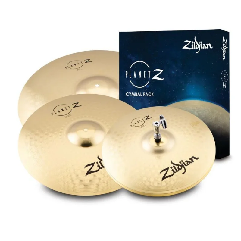Set de Platillos Zildjian Planet Z Complete Pack – Modelo ZP4PK / PZ4PK (14", 16", 20")