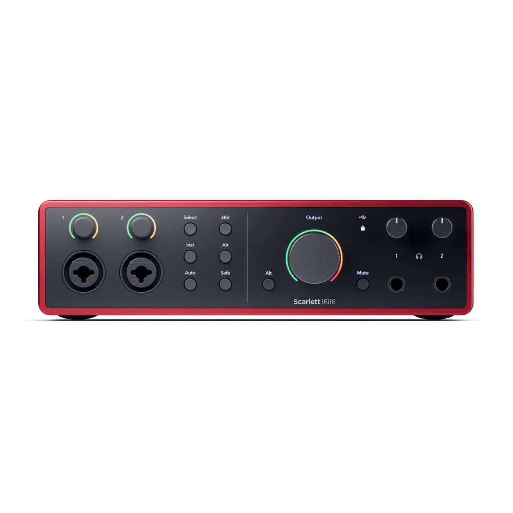 Focusrite Scarlett 16I16 GEN4 - Interfaz de audio