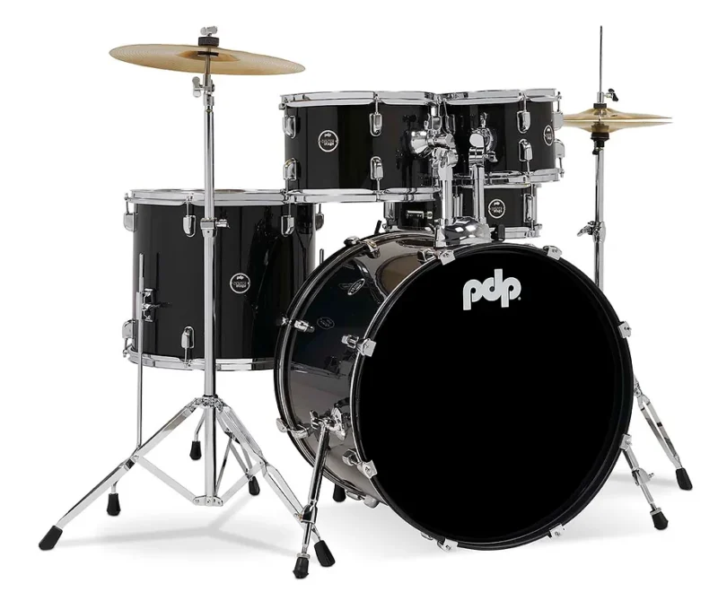 Batería PDP Center Stage 5 Piezas - Iridescent Black Sparkle