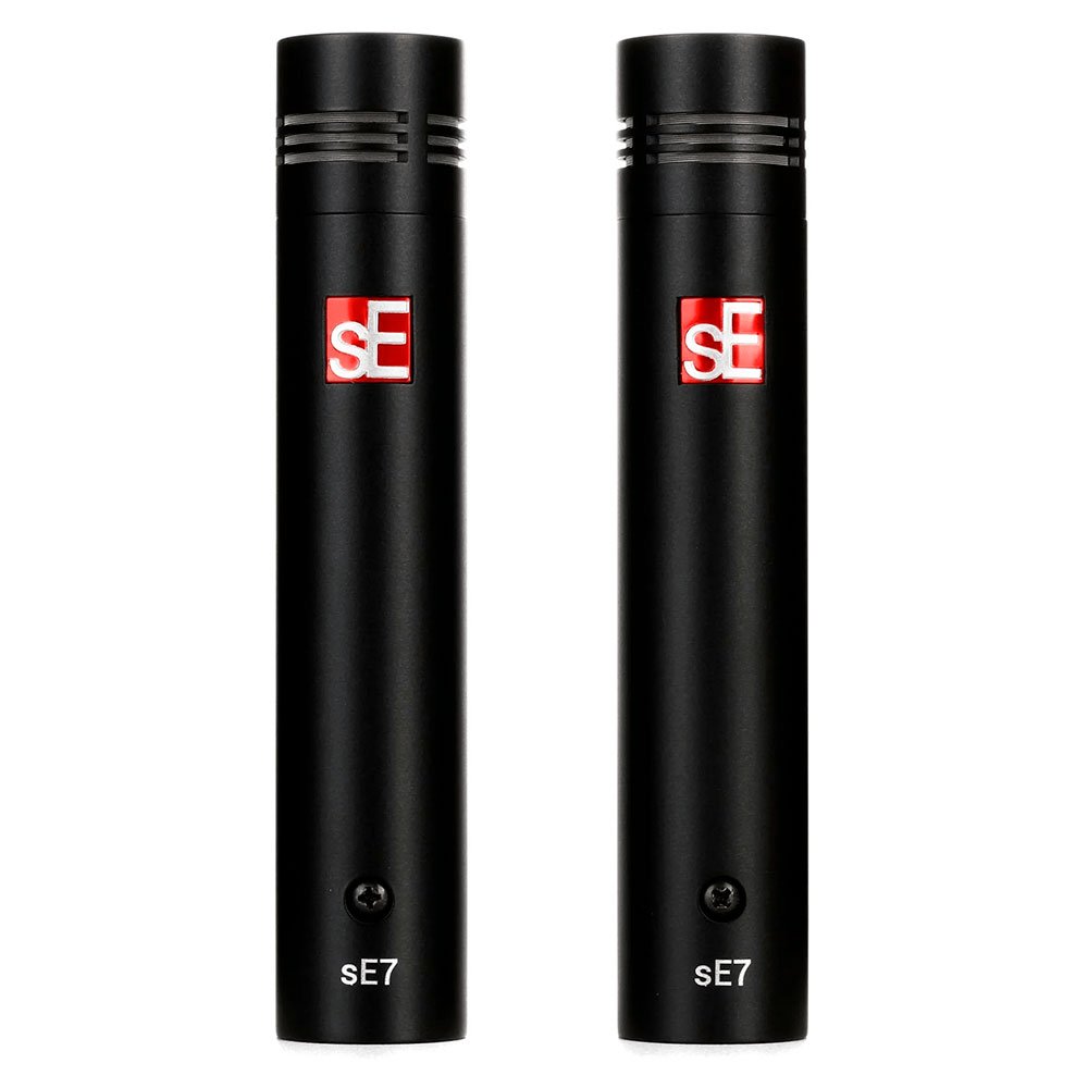 sE Electronics sE7 Matched Pair - Par de micrófonos de condensador de diafragma pequeño (tipo lapicero)