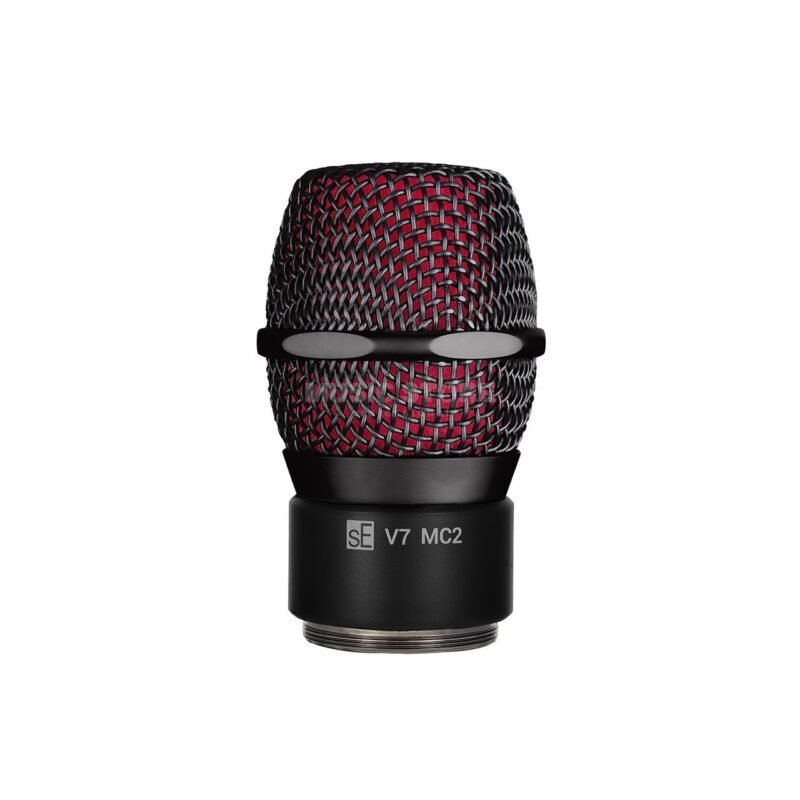 sE Electronics V7 MC2 BK - Cápsula de micrófono dinámico compatible con sistemas inalámbricos Sennheiser.
