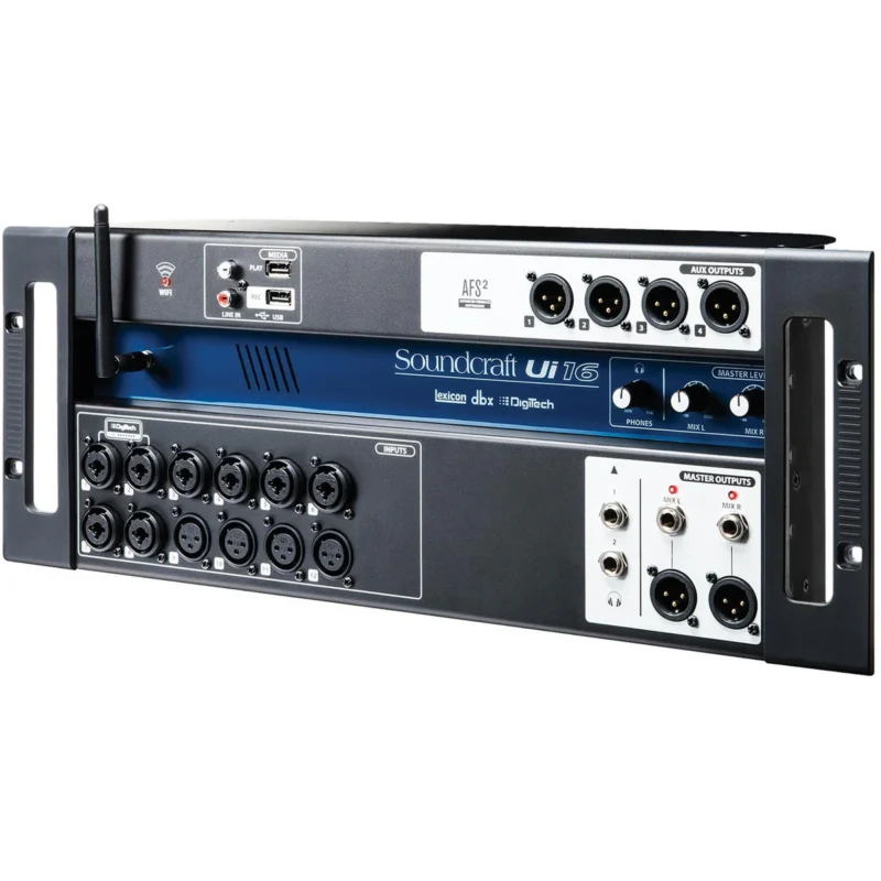 Soundcraft Ui16 - Consola digital compacta rack de 4 unidades (4U)