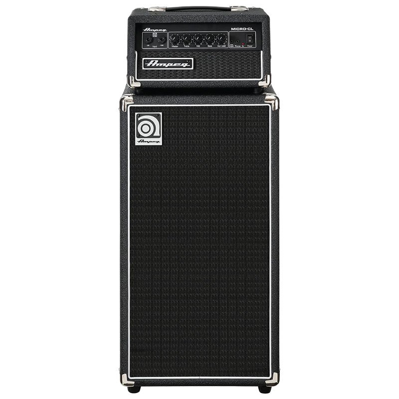 Ampeg Micro-CL - Mini stack de amplificador para bajo de 100W (Cabezal + Caja 2x10")