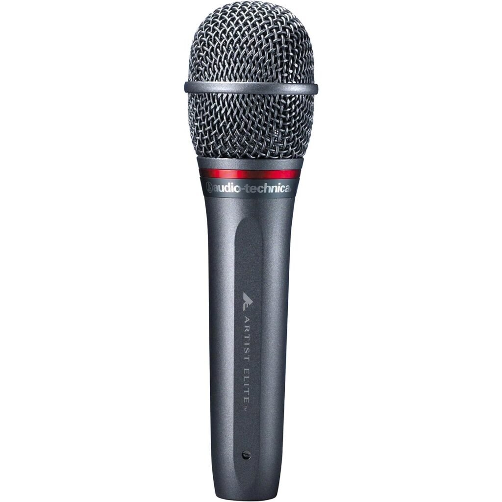 Audio-Technica AE410 - Micrófono dinámico de mano para voz