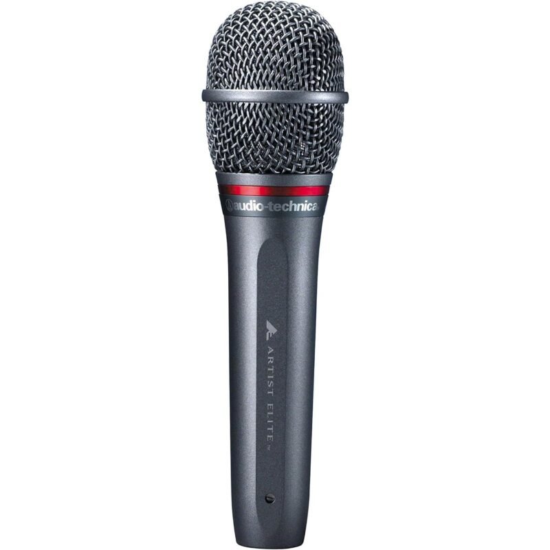 Audio-Technica AE410 - Micrófono dinámico de mano para voz