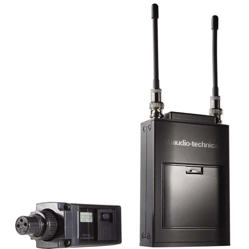 Audio-Technica ATW-1812D - Sistema inalámbrico portátil de doble canal