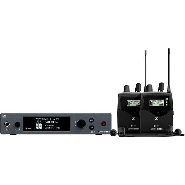 Sennheiser EW IEM G4 TWIN – Sistema de monitoreo in-ear inalámbrico