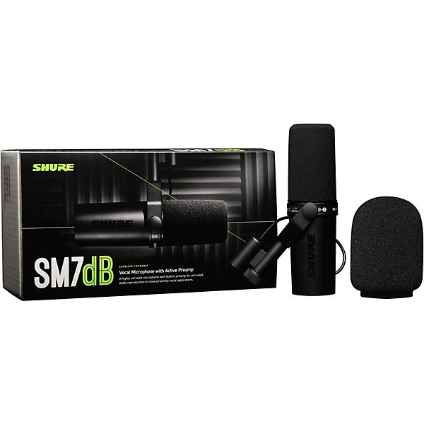 Shure SM7dB - Micrófono dinámico de estudio con preamplificador integrado - Imagen 4