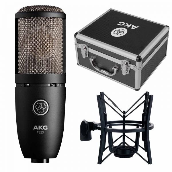 AKG P220 - Micrófono de condensador de estudio