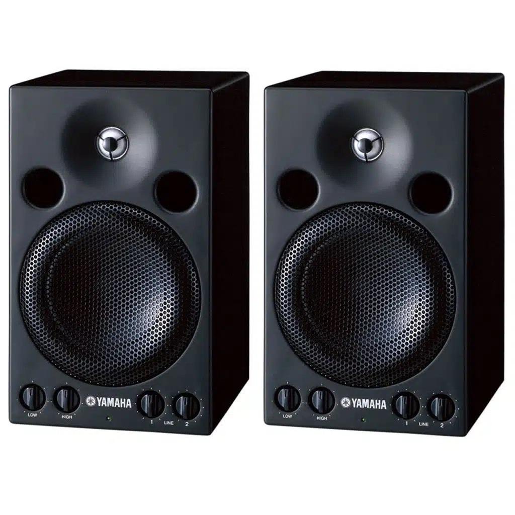Yamaha MSP3A - Monitores de estudio potenciados de 4" (Par)