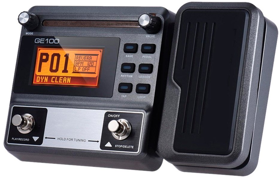 Mooer GE100 - Pedalera Multiefectos y Modelador para Guitarra