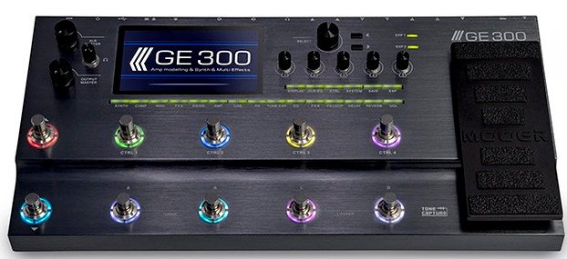 Mooer GE300 - Pedalera Multiefectos y Modelador para Guitarra