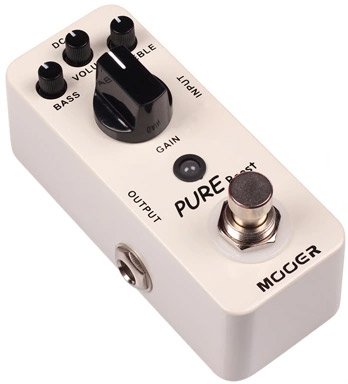 Mooer Pure Boost (MBT2) - Pedal de efecto Boost para Guitarra